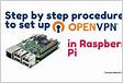 Install Access Server On Raspberry Pi OpenVP